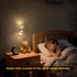 FLMAQE 2 Pack, Dimmable, 0-100 3000K, LED Night Light Dusk to Dawn Sensor, LM Adjustable Brightness, Wall Mounted