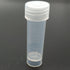 50 Pcs 5ml Graduated Plastic Tube Cryovial Cryogenic Vial Tube Mini Test Tube with Screw Cap