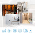 5/6 Inch Dimmable 16.5W 1100lm 4000K ECOELER Bronze LED Disk Lights, Surface Mount Ceiling Downlight, Cool White, Low