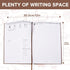 Elegant Hard Cover Recipe Journal – Blank Cookbook for Organizing Personal Culinary Creations (Brown)