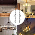 Amadget 6 Ft Lighting Chain with Connection Locks for Hanging Lamp, Chandelier, Pendant, Lantern, Swag Lamp