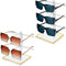 Luxury Acrylic Sunglasses Display Stand Set of 2 (2-Tier & 3-Tier), Glasses