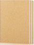 EUSOAR College Ruled Notebooks, 3 Pack A4 11" x 8-1/2", 40 Sheets/80 Pages, 100gsm Thick Paper, Bulk Journal for School