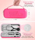 3M Hard Shell Stethoscope Case for Littmann Classic III, Lightweight II S.E, MDF Acoustica Stethoscope, Includes Mesh