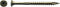 Big Timber 1BTX10312 Wood Screws 10x3-1/2" Inch T-25-Drive Bit, Bronze Star Flat Head (Approx Qty: 55)