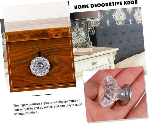 6pcs Lightweight Mini Drawer Knobs - Stylish Cabinet Handles
