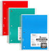 Mead Spiral Notebook, 5 Subject, College Ruled Paper, 180 Sheets, 10-1/2" x 8", Color Selected For You, 1 Count (05682)