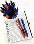 Zebra Pen Bulk Pack of 48 Ink Pens, Z-grip Retractable Ballpoint Pens Combo Pack