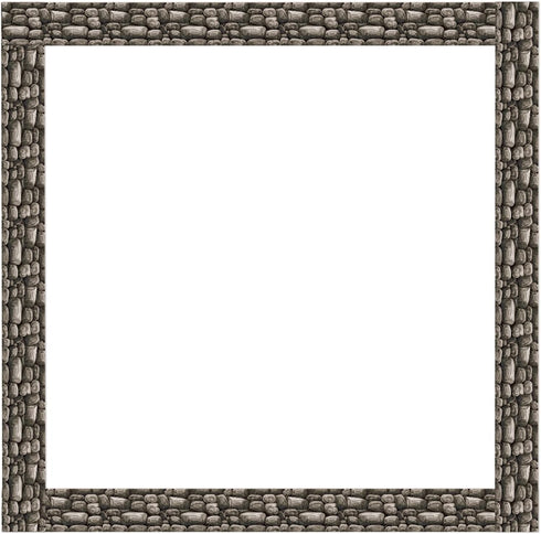 Eureka Curiosity Garden Stone Wall Decorative Classroom Trim, 2.25" Wide, 12 Strips for 37 Total Feet