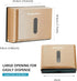 Commercial Adhesive Paper Towel Holder for Bathroom: Multifold/Trifold/C Fold Paper Towel Dispenser for Compact Toilet