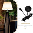 SHINEOFI 11Ft Foot Switch Power Cord Us Plug Extension Cord with Foot Operated Switch for Floor Lamp Desk Lamp Lighting