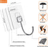 GLUIT Large Adhesive Hooks for Hanging Heavy Duty 22 lbs - Robe Towel Hanger Hooks, Waterproof Adhesive Wall Hooks for Home, Bathroom, Kitchen, Office, and Outdoor, 18 Pack by GLUIT