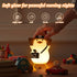 Dimmer Anywin Duck Night Light for Kids, Cute Benson Ducks Gifts, Squishy Touch Silicone Animal Nursery Bedside Lamp