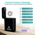 X1 Portable Bluetooth Mini Label Maker Machine with Tape, Rechargeable Thermal Small Sticker Maker, Black for