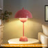 COSYLUX Modern Small Table Lamp for Bedroom, Cute Dome Shade Reflecting Light Reading Lamp for Living Room, Kid's Room