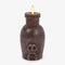 Luminara Poison Bottle Flameless LED Candle Dark Chocolate Wax, Battery Operated, Moving