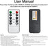 KSWING 10 Key Remote Controller Only Work for LED Candles/Candlesticks