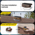 50ft,15 Lighting,IP67 Solar Fence Lights with Remote Control Multi Colors Solar Powered Outdoor Step Waterproof Led