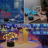 3D 16 FULLOSUN Night Lights for Kids Horse Illusion Night Light Bedside Lamp Colors Changing with Remote Control Best