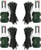ZAIYW 4 Pack String Lights Battery Operated, Total 66Ft 200 LED Christmas