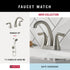 Delta ARV46-DN Arvo Wall Mount Square Open Towel Ring, Bath Hardware Accessory