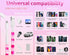 17 16 2 1 3FT 60W 15 14 13 12 S25 S24 SAMONPOW for iPhone Pro Charger Cord in USB C Charger Cable Jade Beaded Multi