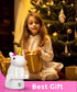 L LOHAS LED Plug-in Night Light for Kids, Cute Color Changing LED Night Light with Dusk to Dawn Sensor, Christmas