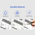 NefLaca 4" 6" 500 Printers(1 x Fanfold Direct Thermal Labels, Per Stack, White Perforated Shipping Labels Compatible