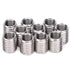 Thread Inserts, 10 PCS M8 to M10 Thread Adapter Insert Nut for Automotive, Furniture Projects