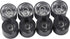 (Pack of 20) Acrylic Lens with Black Holder Bracket, Focusing Led Lens Use for Led Beads, Led Chip, Led Lamp Bulb Focus, 25 Degree 20mm by LedWekei