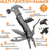 Multitool Stocking Stuffers for Men - Birthday Gifts for Dad, Husband, Christmas Gift Ideas, Hammer Gifts for Camping