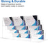 Business Acrylic Card Holder Display for Desk, 12 Slots 4 Tiers Multiple-Clear Acrylic Business Card Stand Set, Holds