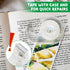 Clear Tape Rolls - 12 Pack Transparent Bulk with Dispensers, 7/10 X 1000 Inches Glossy Office Tape