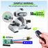 12V 5V~24V 1A DieseRC Mini Wireless DC Motor Remote Control Switch, Micro DC Receiver Controller, Radio Control Motor