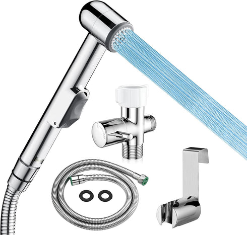 NESTLEAP Handheld Bidet Sprayer for Toilet - Durable ABS Bathroom Jet for Feminine
