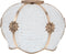 Cabilock Plastic E27 Lampshade with Iron Frame Edge, Small Ceiling Light Cover,