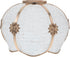 Cabilock Plastic E27 Lampshade with Iron Frame Edge, Small Ceiling Light Cover,