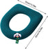 Generic Universal Toilet Seat Cushion Cover - Soft & Thicken Washable Toilet Seat Pad with Handle, Non-Slip Bathroom