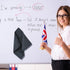 Gerrii 16 Pcs Magnetic Cleaning Cloth Dry Erasers for White Boards, Reusable Microfiber Cloth for Classroom