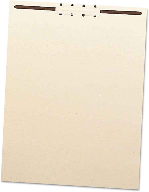 Smead Manila File Backs with 2" Fastener, Letter Size, 100 per Box