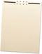 Smead Manila File Backs with 2" Fastener, Letter Size, 100 per Box