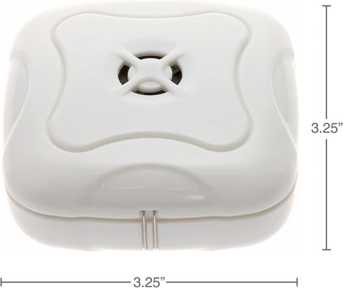 2 Pack Water Leak Detector - 95 dB Flood Detection Alarm Sensor for Bathrooms, Basements, and Kitchens by Mindful Design