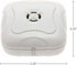 2 Pack Water Leak Detector - 95 dB Flood Detection Alarm Sensor for Bathrooms, Basements, and Kitchens by Mindful Design