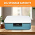 Lockable Storage Container Bin, 4.2 Gallon Heavy Duty Plastic Organizer Box with Combination Lock, Usable for Item or