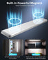 OTWKAY 10.5" 3 Closet Dimmable Counter 2 Pack Under Cabinet Lighting, Wireless Motion Sensor Light Indoor with Color