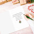 Chenive Sweet Christmas Card for Men Women, Funny Christmas Card for Boyfriend Girlfriend, Xmas Holiday Cards Gifts