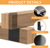 4 PCS Joist Anchor Connector for 4x4 4×6 Wood Posts, Heavy Duty Joist Hangers Carbon Steel Mounting Brackets