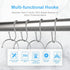 2 Pack Small Shower Door Hooks, Towel Hooks, Squeegee Hooks, Over Door Hooks for Towels, Glass Door, Kitchen, Bathroom