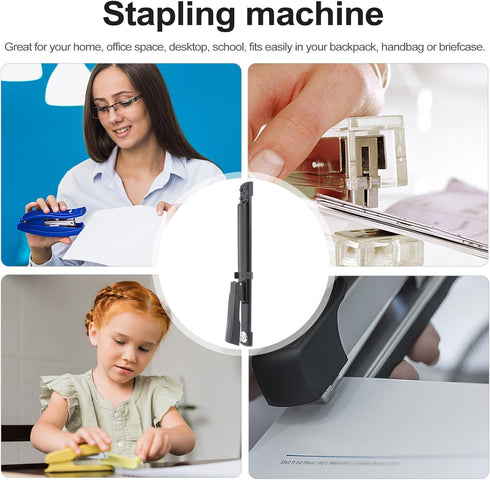Tofficu Desktop Stapler - One Finger Stapler, Standard Reach for School Stationary and Book Binding