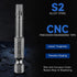 LMXMGRG 5 Set 10pcs Set S2 1/4" TT8-TT45(50mm) Point Security Torx Bit Star Bits Screwdriver Magnetic Alloy Steel